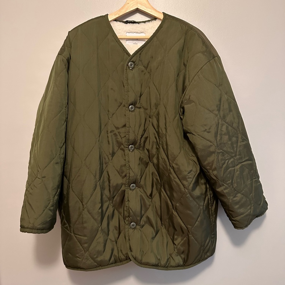 TNA quilted coat